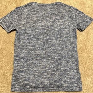 Hollister XXS blue/white/gray tee